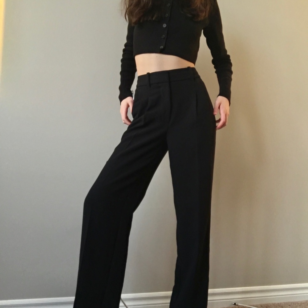 Wilfred effortless pants black new with tags